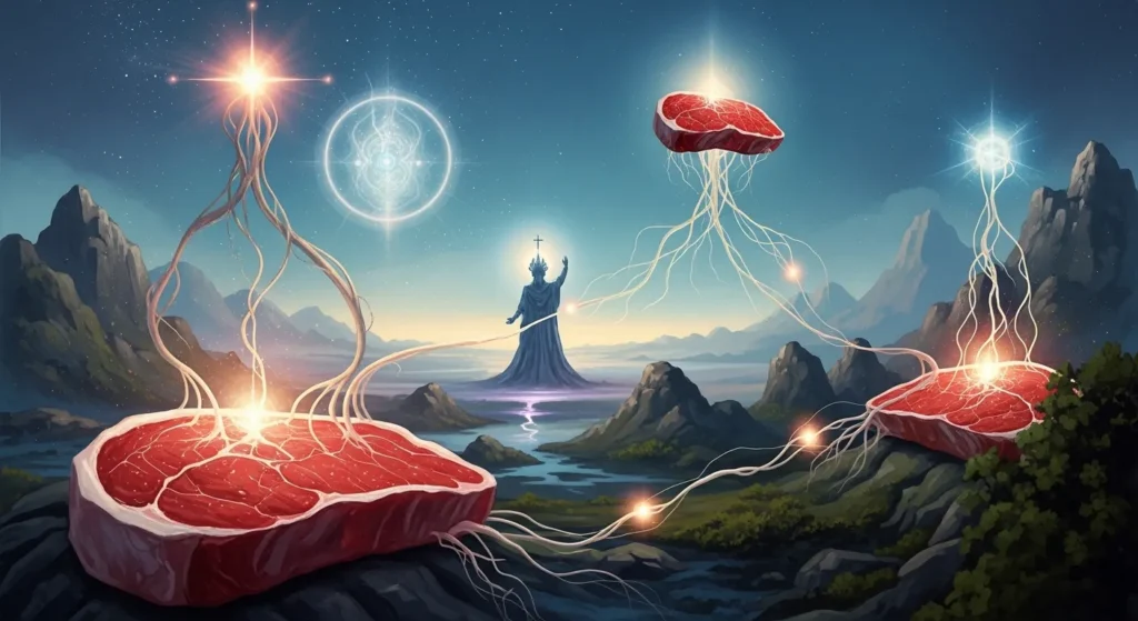 Spiritual and Symbolic Meaning of Raw Meat Dreams