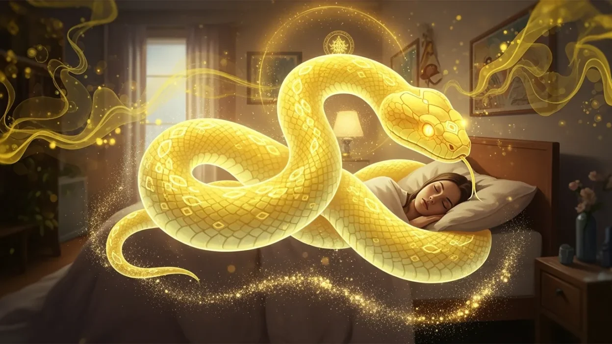 Dream Meaning of Yellow Snake