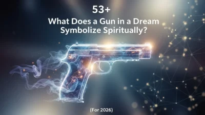 Spiritual Meaning of Gun in a Dream