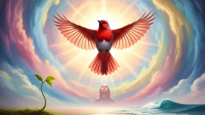 Red Bird in Dream Meaning a Sign of Joy And Awakening