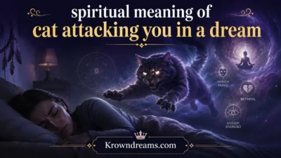 Spiritual Meaning of Cat Attacking You in a Dream