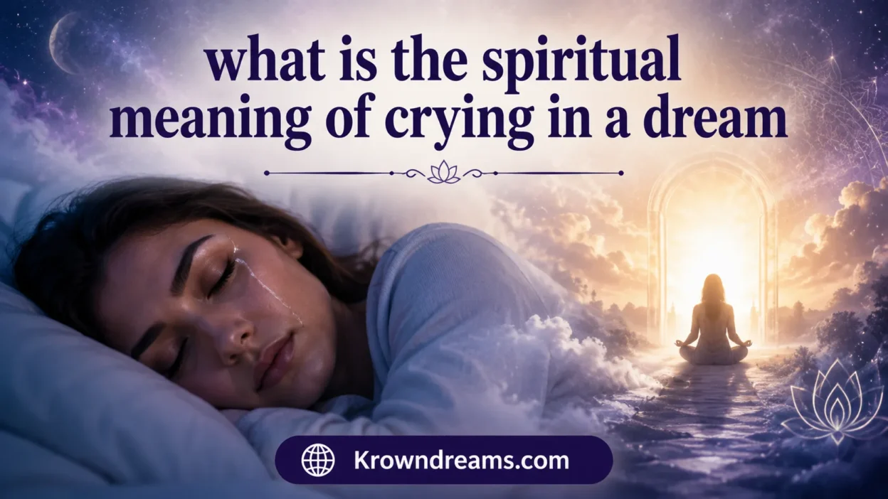 What Is the Spiritual Meaning of Crying in a Dream