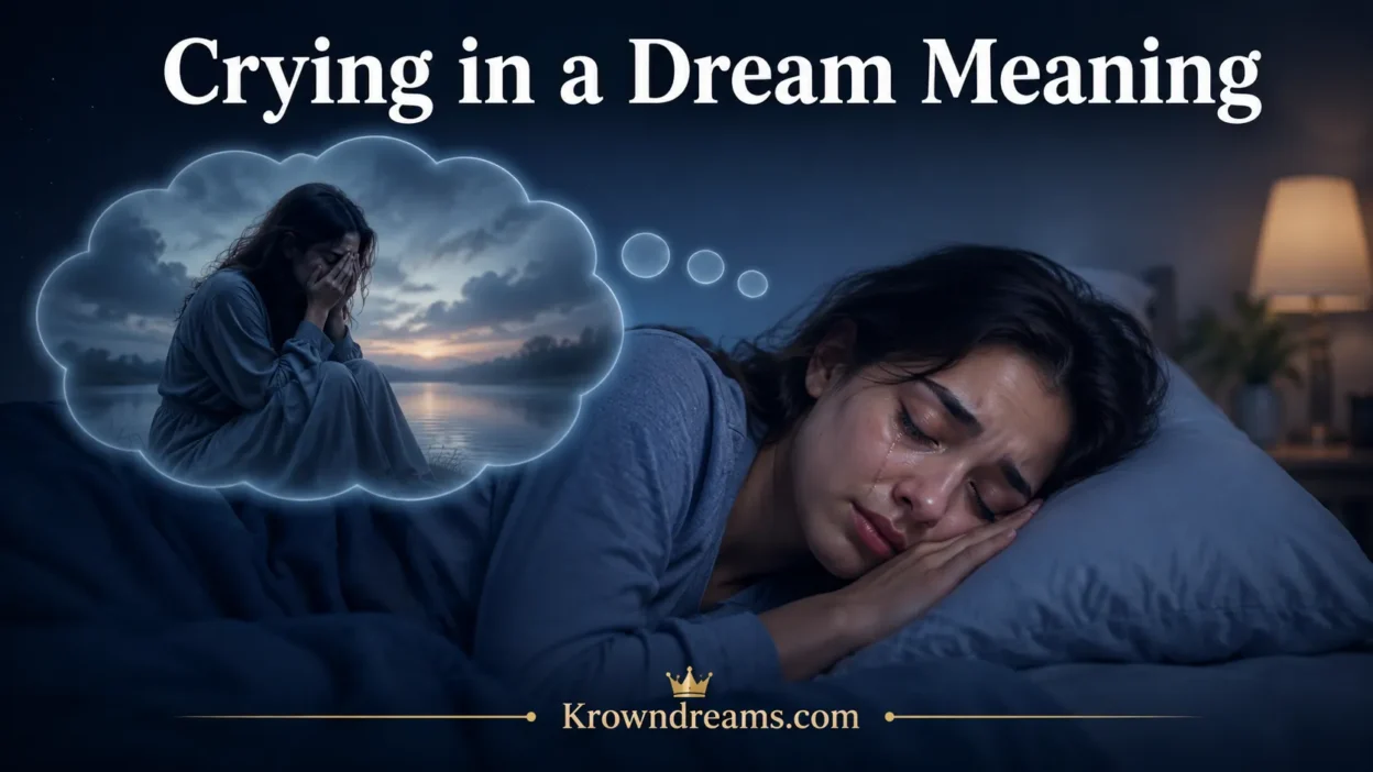 Crying in a Dream Meaning