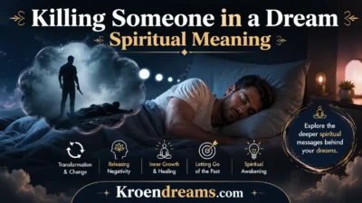 Killing Someone in a Dream Spiritual Meaning