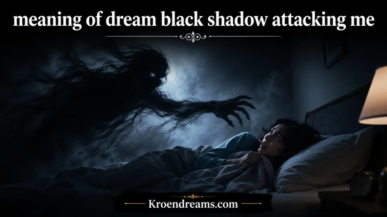 meaning of dream black shadow attacking me