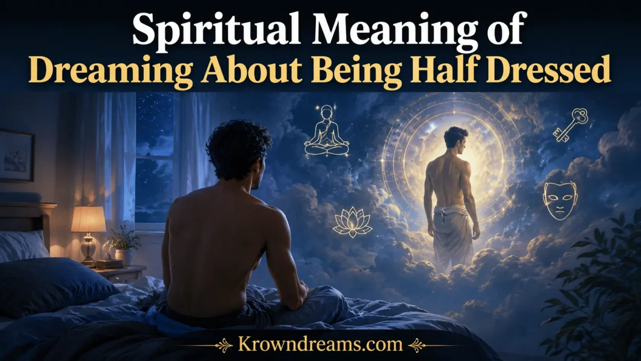 Spiritual Meaning of Dreaming About Being Half Dressed