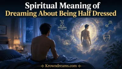 Spiritual Meaning of Dreaming About Being Half Dressed